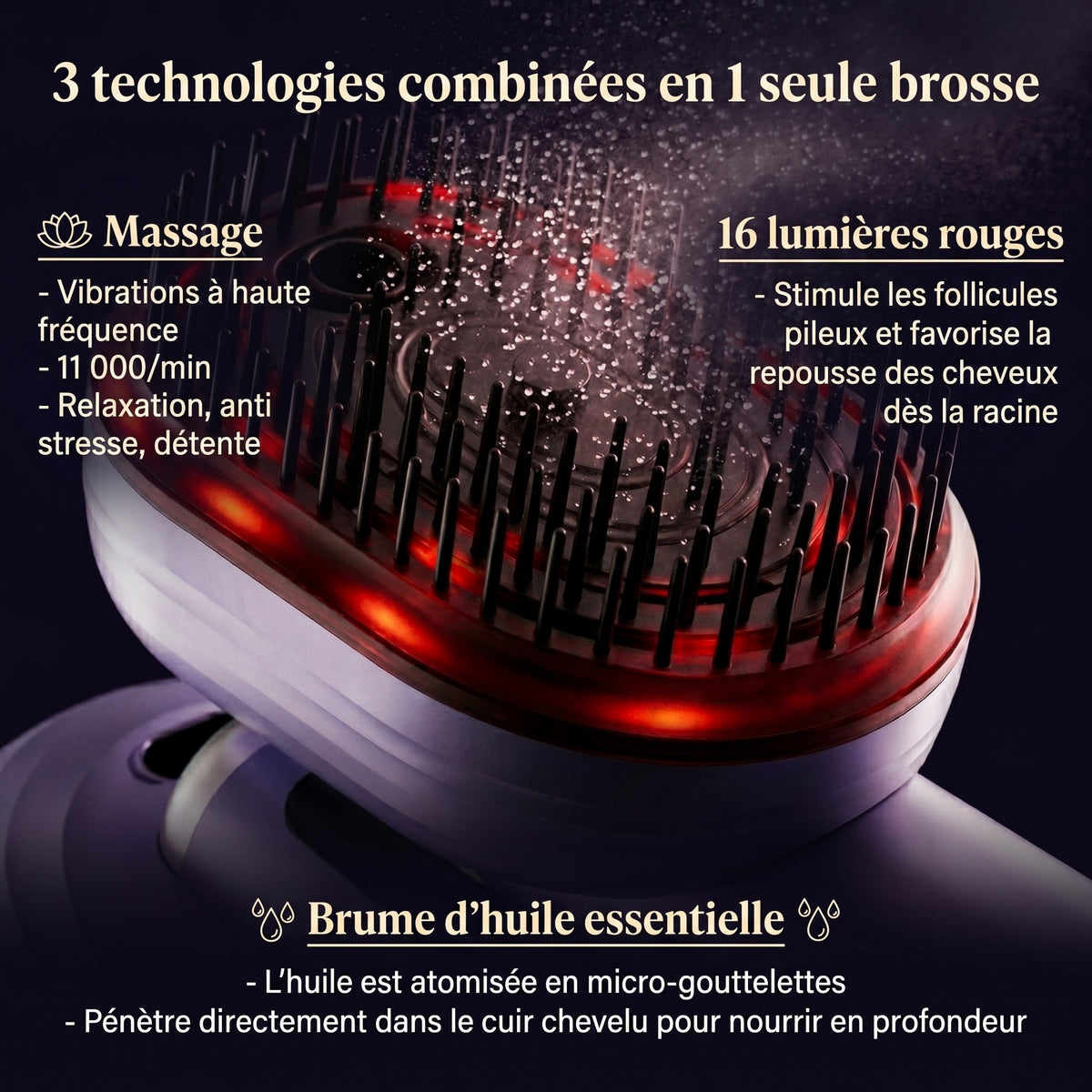 ZenScalp — Pour les femmes fatiguées de regarder leurs cheveux s'affiner