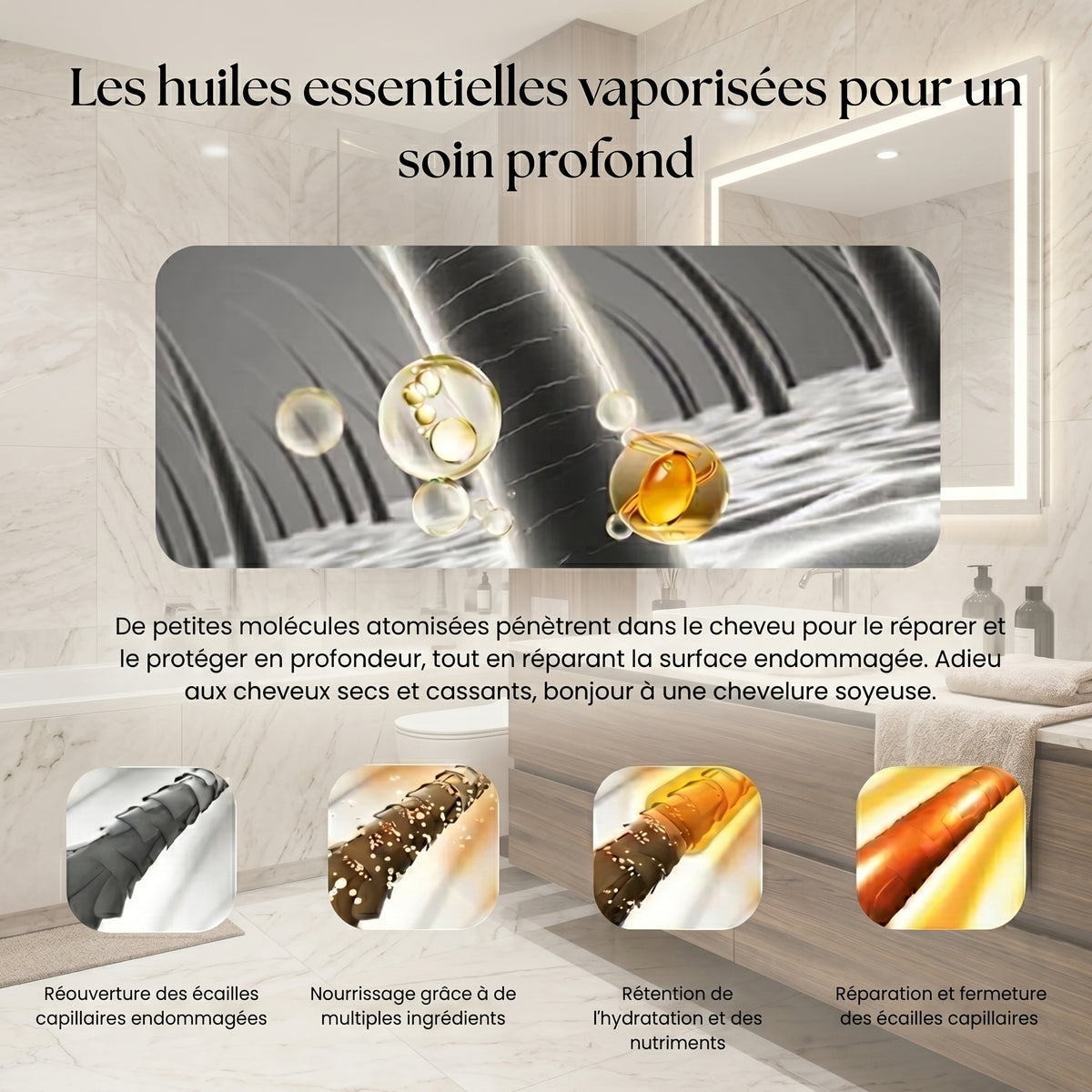 ZenScalp — Pour les femmes fatiguées de regarder leurs cheveux s'affiner